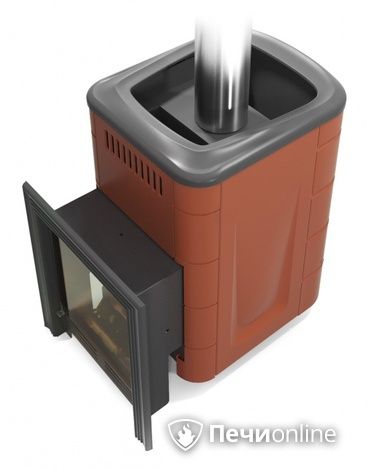 Печь для бани на газу TMF Уренгой Мини 2018 Inox БСЭ терракота в Красноярске